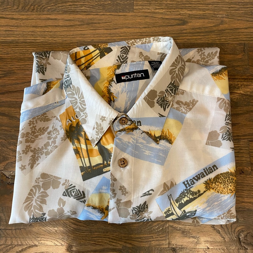 Hawaiian shirt sleeve men’s shirt 👕